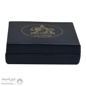 مدال یادبود وزارت امور خارجه 2535 - با جعبه فابریک - UNC - محمد رضا شاه