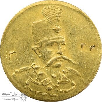 سکه طلا 5000 دینار 1324 تصویری - MS62 - مظفرالدین شاه سکه طلا 5000 دینار 1324 تصویری - MS62 - مظفرالدین شاه
