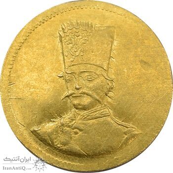 سکه طلا 2000 دینار 1297 - MS63 - ناصرالدین شاه