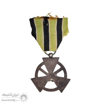 نشان کوشش درجه دو 1329 - EF45 - محمد رضا شاه