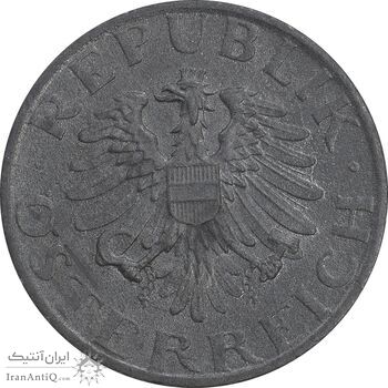 سکه 5 گروشن 1968 جمهوری دوم - AU55 - اتریش