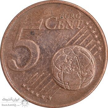 سکه 5 یورو سنت 2002A جمهوری فدرال - EF45 - آلمان