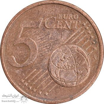 سکه 5 یورو سنت 2002J جمهوری فدرال - EF45 - آلمان