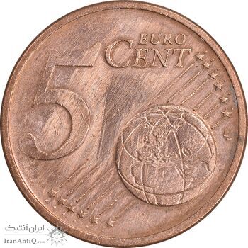 سکه 5 یورو سنت 2002G جمهوری فدرال - EF45 - آلمان