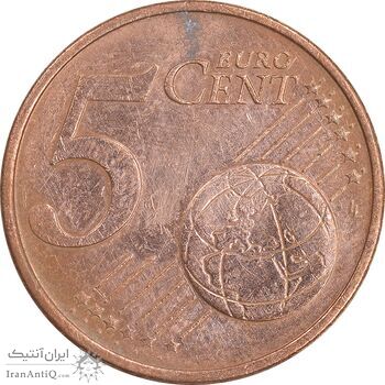سکه 5 یورو سنت 2002F جمهوری فدرال - EF45 - آلمان