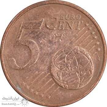سکه 5 یورو سنت 2002D جمهوری فدرال - EF45 - آلمان