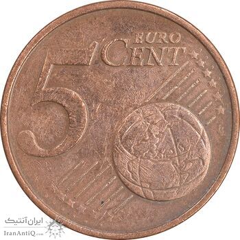 سکه 5 یورو سنت 2002D جمهوری فدرال - AU50 - آلمان