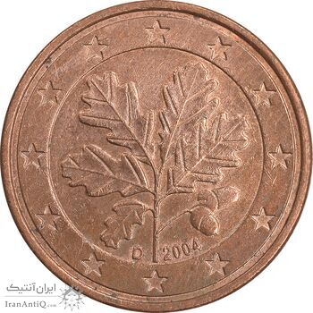 سکه 5 یورو سنت 2004D جمهوری فدرال - EF45 - آلمان