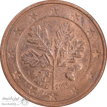 سکه 5 یورو سنت 2006D جمهوری فدرال - EF45 - آلمان