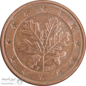 سکه 5 یورو سنت 2007F جمهوری فدرال - AU50 - آلمان