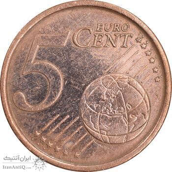 سکه 5 یورو سنت 1999 خوآن کارلوس یکم - EF45 - اسپانیا