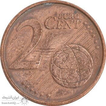 سکه 2 یورو سنت 2008 خوآن کارلوس یکم - EF45 - اسپانیا