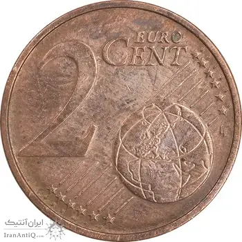 سکه 2 یورو سنت 2015F جمهوری فدرال - EF45 - آلمان