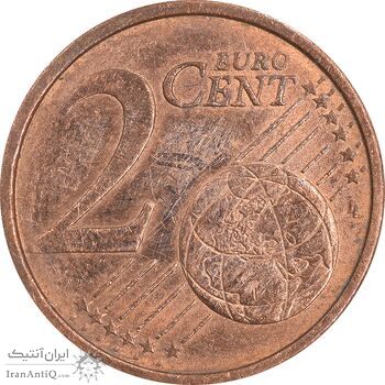سکه 2 یورو سنت 2007J جمهوری فدرال - AU50 - آلمان