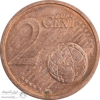 سکه 2 یورو سنت 2007F جمهوری فدرال - AU50 - آلمان