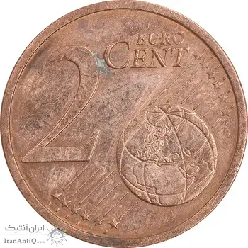 سکه 2 یورو سنت 2007A جمهوری فدرال - EF45 - آلمان