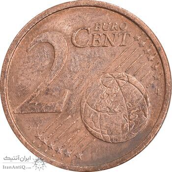سکه 2 یورو سنت 2002D جمهوری فدرال - EF45 - آلمان