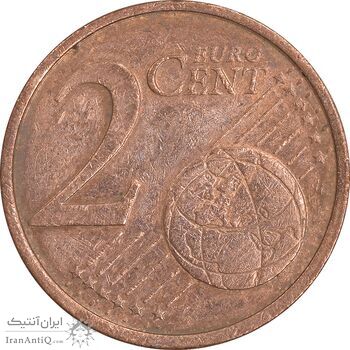 سکه 2 یورو سنت 2002A جمهوری فدرال - EF45 - آلمان