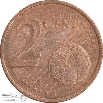 سکه 2 یورو سنت 2002A جمهوری فدرال - EF45 - آلمان