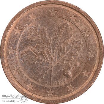 سکه 2 یورو سنت 2002A جمهوری فدرال - AU58 - آلمان