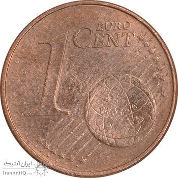 سکه 1 یورو سنت 2002F جمهوری فدرال - AU50 - آلمان
