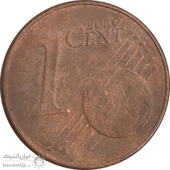 سکه 1 یورو سنت 2008F جمهوری فدرال - AU50 - آلمان