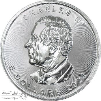 مدال 5 دلار چارلز سوم 2024 - PF68 - کانادا