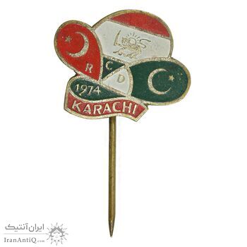 نشان سوزنی نشست سه جانبه کراچی 1974 - EF - پاکستان