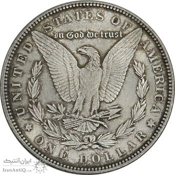 سکه یک دلار 1886 مورگان - MS62 - آمریکا