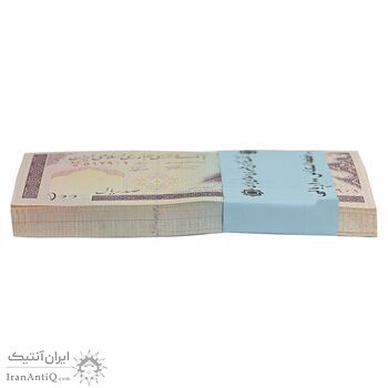 بسته اسکناس 100 ریال (نمازی - نوربخش) - فیلیگران امام - شماره بزرگ - UNC - جمهوری اسلامی