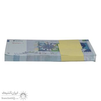 بسته اسکناس 20000 ریال (جعفری - شیبانی) فیلیگران 8 - UNC - جمهوری اسلامی