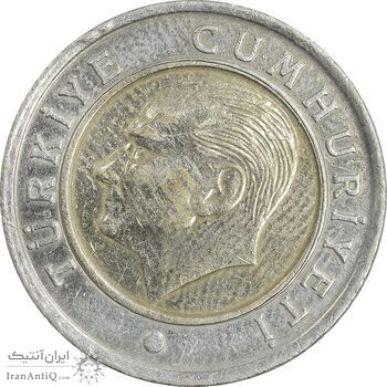 سکه 50 کروش 2011 جمهوری - تیپ یک - EF45 - ترکیه