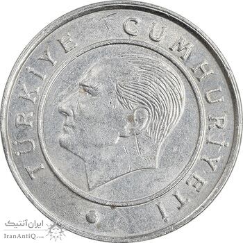 سکه 25 کروش 2018 جمهوری - AU58 - ترکیه