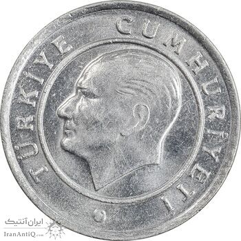 سکه 25 کروش 2009 جمهوری - AU58 - ترکیه