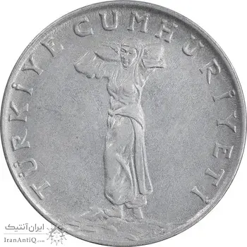 سکه 25 کروش 1964 جمهوری - EF45 - ترکیه