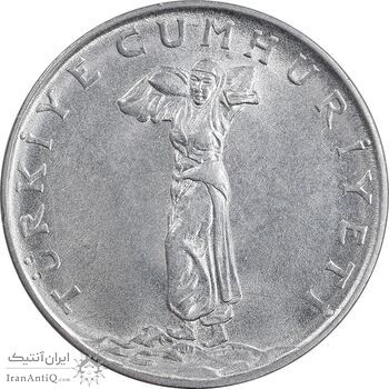 سکه 25 کروش 1967 جمهوری - MS61 - ترکیه