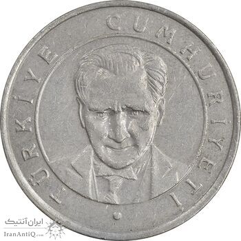 سکه 25 ینی کروش 2005 جمهوری - EF45 - ترکیه