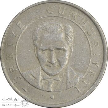 سکه 25 ینی کروش 2005 جمهوری - EF40 - ترکیه