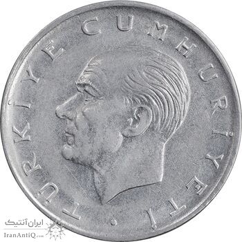 سکه 1 لیر 1965 جمهوری - EF45 - ترکیه