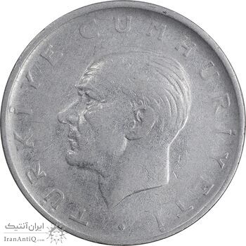 سکه 1 لیر 1959 جمهوری - EF45 - ترکیه