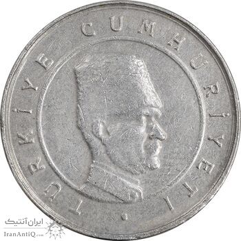 سکه 10 ینی کروش 2007 جمهوری - EF45 - ترکیه