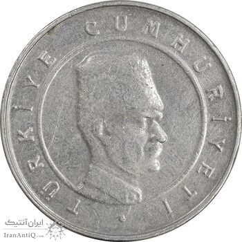 سکه 10 ینی کروش 2007 جمهوری - EF45 - ترکیه