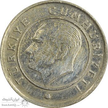 سکه 10 کروش 2010 جمهوری - EF45 - ترکیه