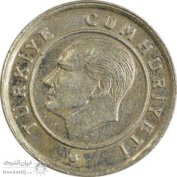 سکه 10 کروش 2014 جمهوری - AU55 - ترکیه