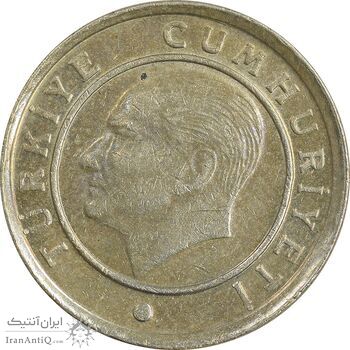 سکه 10 کروش 2014 جمهوری - AU55 - ترکیه