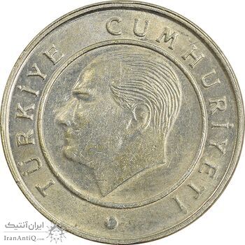 سکه 5 کروش 2018 جمهوری - MS61 - ترکیه