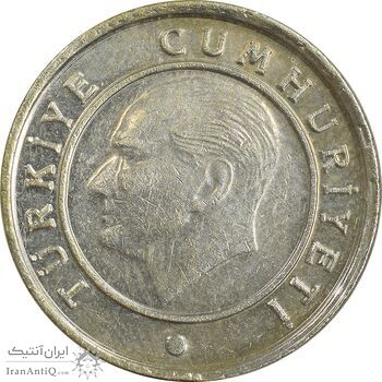 سکه 5 کروش 2014 جمهوری - AU50 - ترکیه