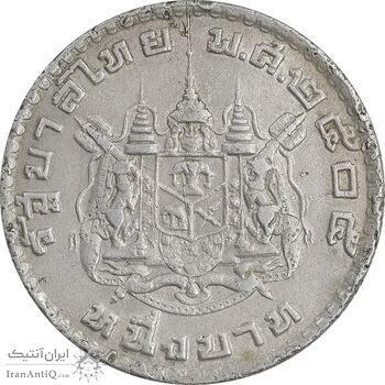 سکه 1 بات 1962 رامای نهم - EF40 - تایلند