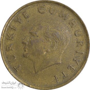 سکه 500 لیر 1990 جمهوری - EF40 - ترکیه