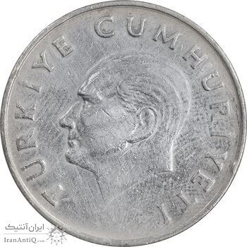 سکه 100 لیر 1987 جمهوری - EF45 - ترکیه